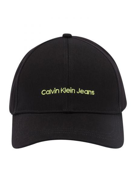 Pamut baseball sapka Calvin Klein Jeans fekete