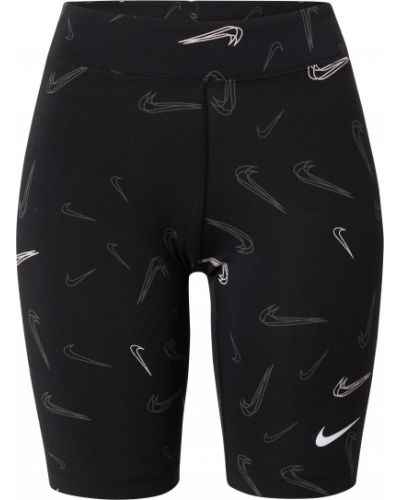 Nike Sportswear Legíny  sivá / čierna / biela