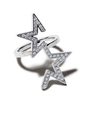 Prsten s abstraktním vzorem s hvězdami Tasaki