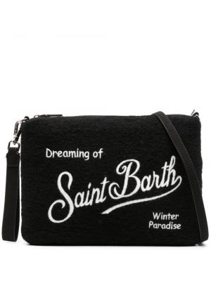 Crossbody torbica z vezenjem Mc2 Saint Barth