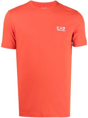 T-shirt Ea7 Emporio Armani orange