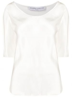 Voľné tričko Gloria Coelho biela
