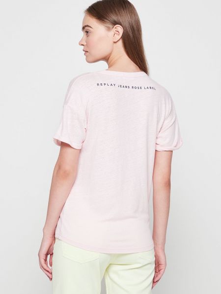 Koszulka Replay różowa