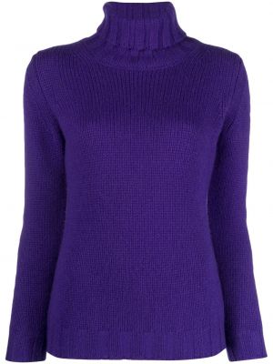 Кашмирен пуловер Incentive! Cashmere виолетово