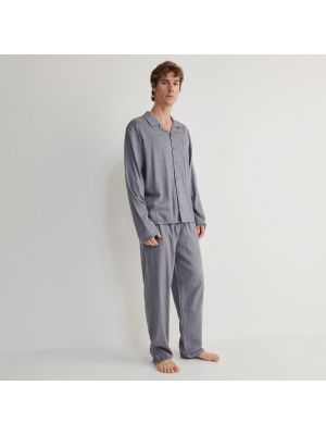 Pyžamo Reserved sivá