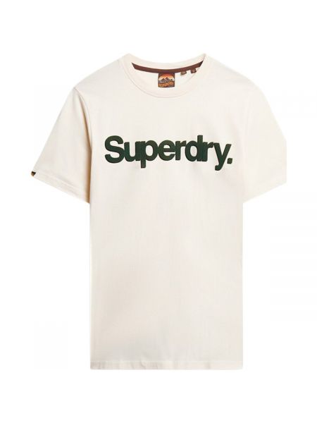 Tričko s krátkými rukávy Superdry bílé