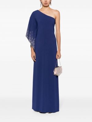 Večerní šaty s flitry Marchesa Notte modré