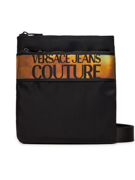 Geantă crossbody Versace Jeans Couture negru