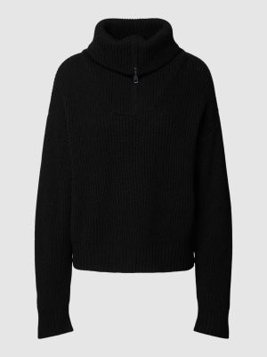 Dzianinowy sweter Edited czarny