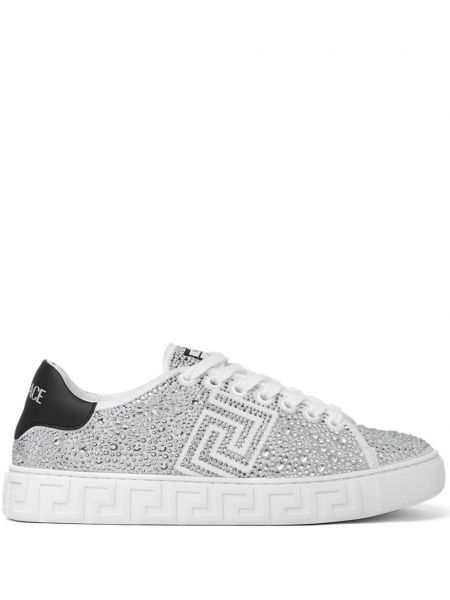 Krystaller sneakers Versace hvid