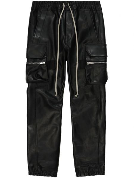 Pantalon cargo avec poches Rick Owens noir
