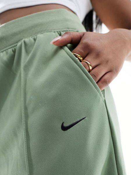 Брюки с высокой талией из джерси Nike
