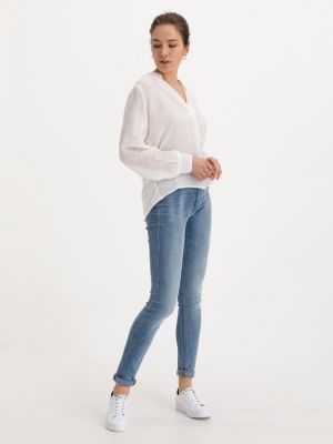 Bluză Salsa Jeans alb