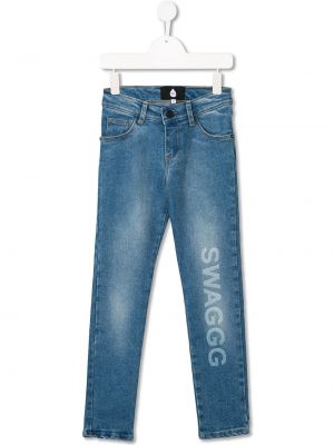 Jeans skinny slim fit Duoltd blu