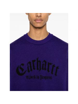 Jersey de punto de tela jersey Carhartt Wip violeta