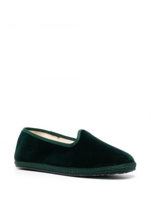 Slip-on loafer-kingad Scarosso roheline