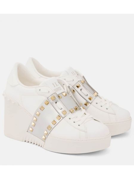 Kil läder sneakers Valentino Garavani vit