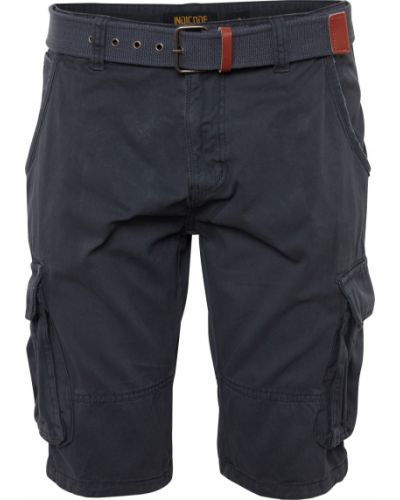 „cargo“ stiliaus kelnės Indicode Jeans mėlyna