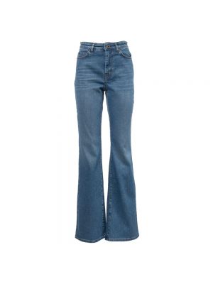 Bootcut jeans aus baumwoll Max Mara Weekend blau