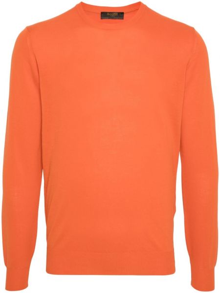 Striktrøje Moorer orange