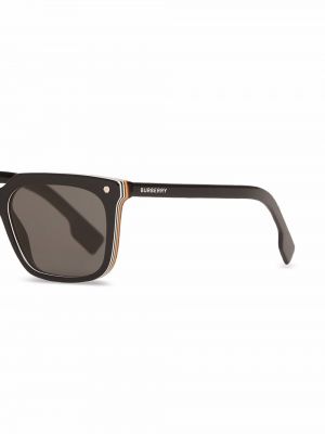 Pruhované sluneční brýle Burberry Eyewear černé