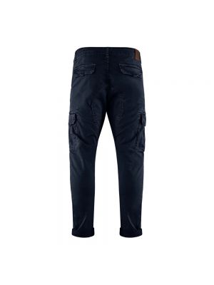 Pantalones cargo slim fit Bomboogie azul