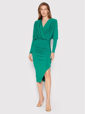 Коктейлна рокля Marciano Guess зелено