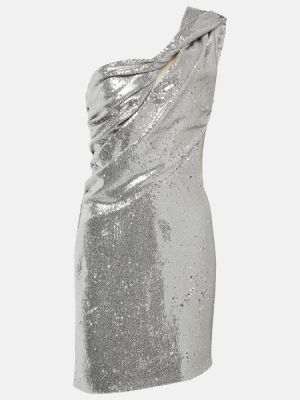 Sukienka mini Givenchy Srebrna