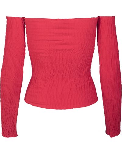 Tricou cu mânecă lungă Urban Classics roșu