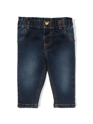 Jeans for piger Moschino Kids blå