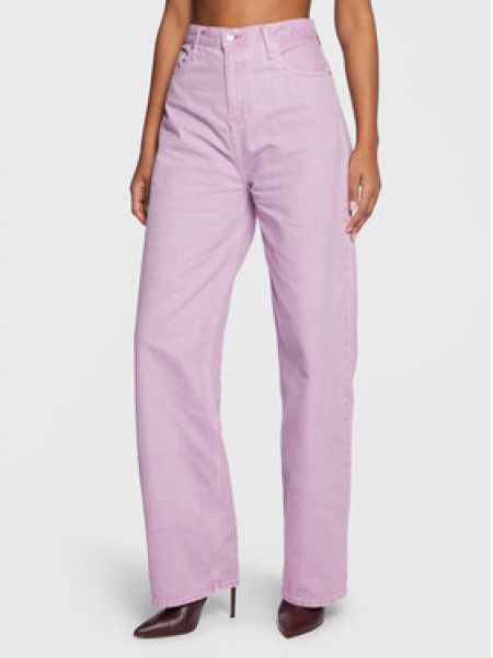 Фіолетові джинси бойфренди вільного крою Calvin Klein Jeans