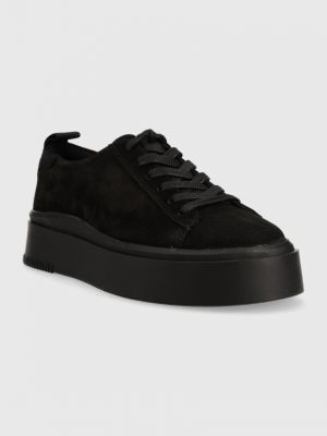 Sneakersy zamszowe Vagabond Shoemakers czarne