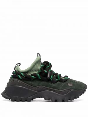 Sneakers chunky Ami Paris πράσινο