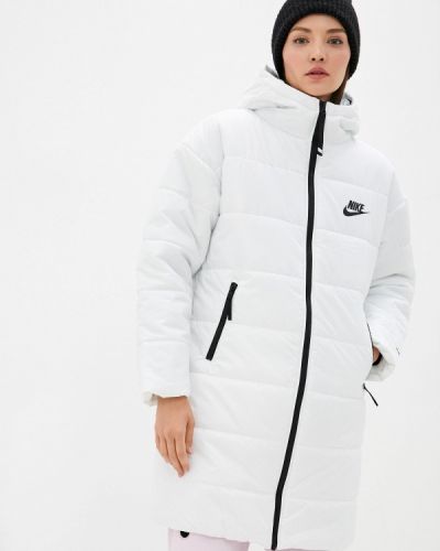 Утепленная куртка Nike, белая