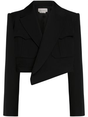 Asymmetrisk blazer Alexander Mcqueen svart