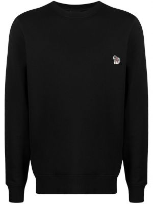 Sweatshirt mit stickerei mit zebra-muster Ps Paul Smith schwarz