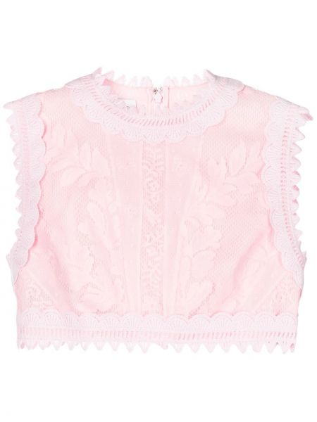 Kort blus Giambattista Valli rosa