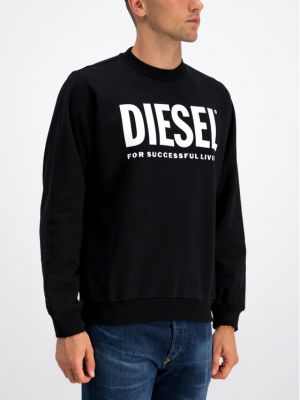Bluza dresowa Diesel czarna