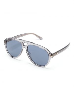 Oversize saulesbrilles ar apdruku Gucci Eyewear
