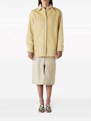 Fleece woll hemd Isabel Marant gelb