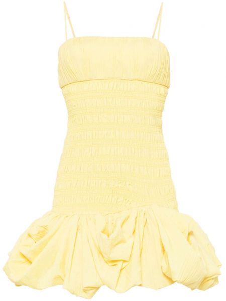 Páskové šaty Acler žluté