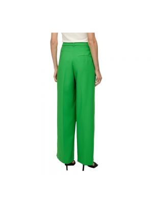 Pantalones rectos S.oliver verde