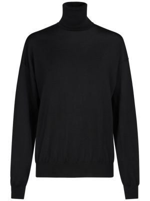 Suéter de lana Saint Laurent negro