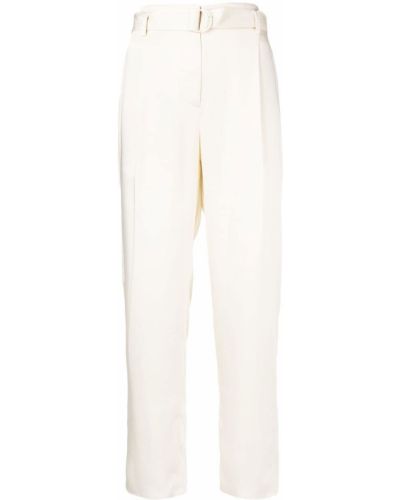 Прав панталон Lapointe бяло