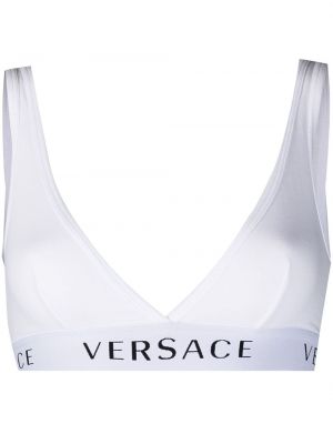 Biustonosz miękki Versace biały
