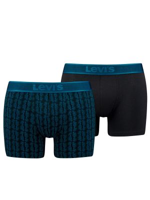 Boxers de algodón Levi's azul