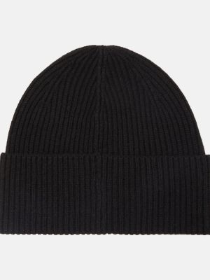 Кашмирена вълнена шапка Toteme черно
