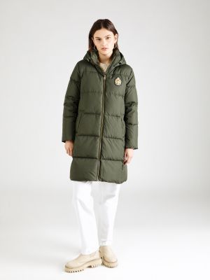 Žieminis paltas Lauren Ralph Lauren žalia