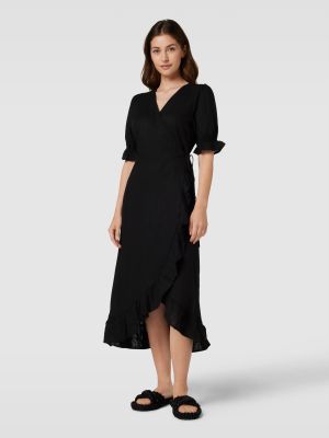 Sukienka z wiskozy Object czarna