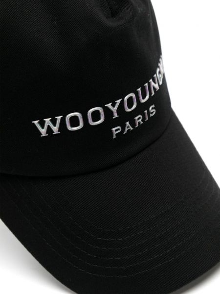 Kepurė su snapeliu Wooyoungmi juoda